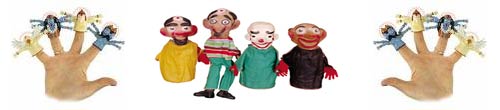 Marionnettes pour spectacle enfants 